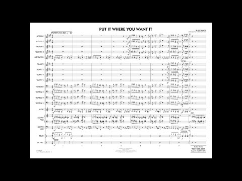 Put It Where You Want It by Joe Sample | Arr. by Mike Tomaro