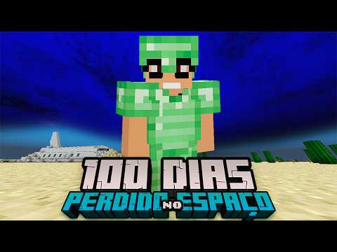 SOBREVIVI 100 DIAS PERDIDO NO ESPAÇO NO MINECRAFT - O FILME