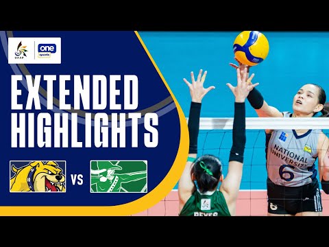 NU vs. DLSU | EXTENDED HIGHLIGHTS | UAAP SEASON 87 WOMEN’S VOLLEYBALL FINALS G1 | MAY 11, 2025