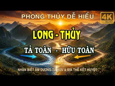 Tả Toàn Long – Hữu Toàn Thủy: Vì Sao Thế Đất Đẹp Vẫn Không Kết? Cách xác định Âm - Dương - Tả - Hữu