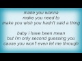 Ryan Adams - Crazy About You Lyrics