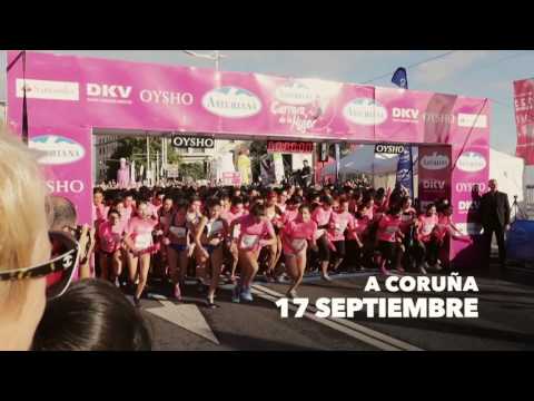 Unas 14.000 mujeres participan el domingo en la Carrera de la Mujer