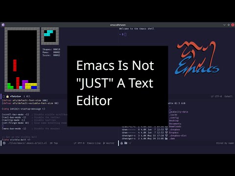 Like All-In-Ones? Use Emacs