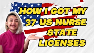 HOW TO GET A MULTI STATE NURSE LICENSE (ONE SIMPLE STEP)