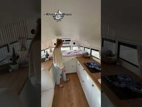 affordable short skoolie conversion tour