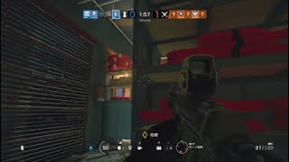 最近始めた超絶初心者がやるレインボーシックスシージ！[カジュアルマッチ]＃3