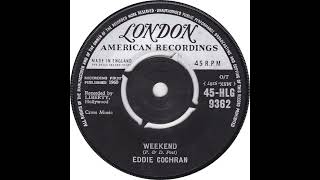 UK New Entry 1961 (149) Eddie Cochran - Weekend