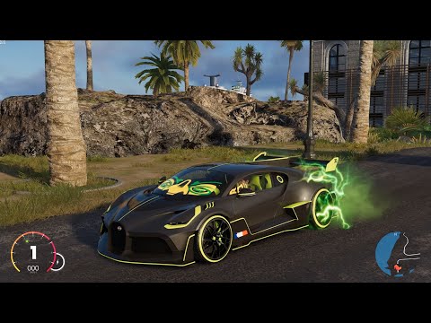 The Crew 2 - 1700HP Bugatti Divo Emerald Storm Edition Gameplay