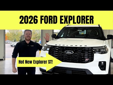2026 Ford Explorer ST! Full Review with Walk-Around & Test Drive