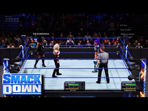 IGWC SmackDown| Slim Gets Out numbered By Nikki Winters and Salina