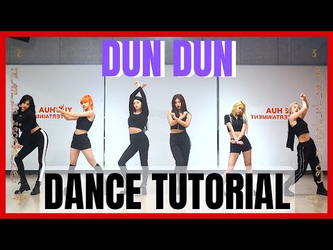 EVERGLOW 'DUN DUN' Dance Practice Mirror Tutorial (SLOWED)
