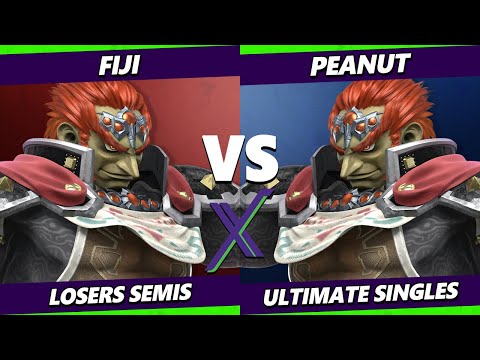 S@X 523 Losers Semis - Peanut (Roy, Ganondorf) Vs. Fiji (Dr. Mario, Pac-Man, Luigi, Ganondorf) SSBU