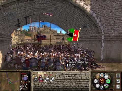 Best gate defence by shield wall