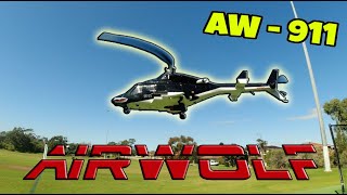 Own This EASY to FLY ICONIC 80's Helicopter | WOLFBUSH AIRWOLF AW-911