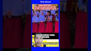 Download lagu Menangis saat nyanyikan lagu untuk ayah yang sudah tiada #LaguAyah #RinduAyah #MomenHaru mp3