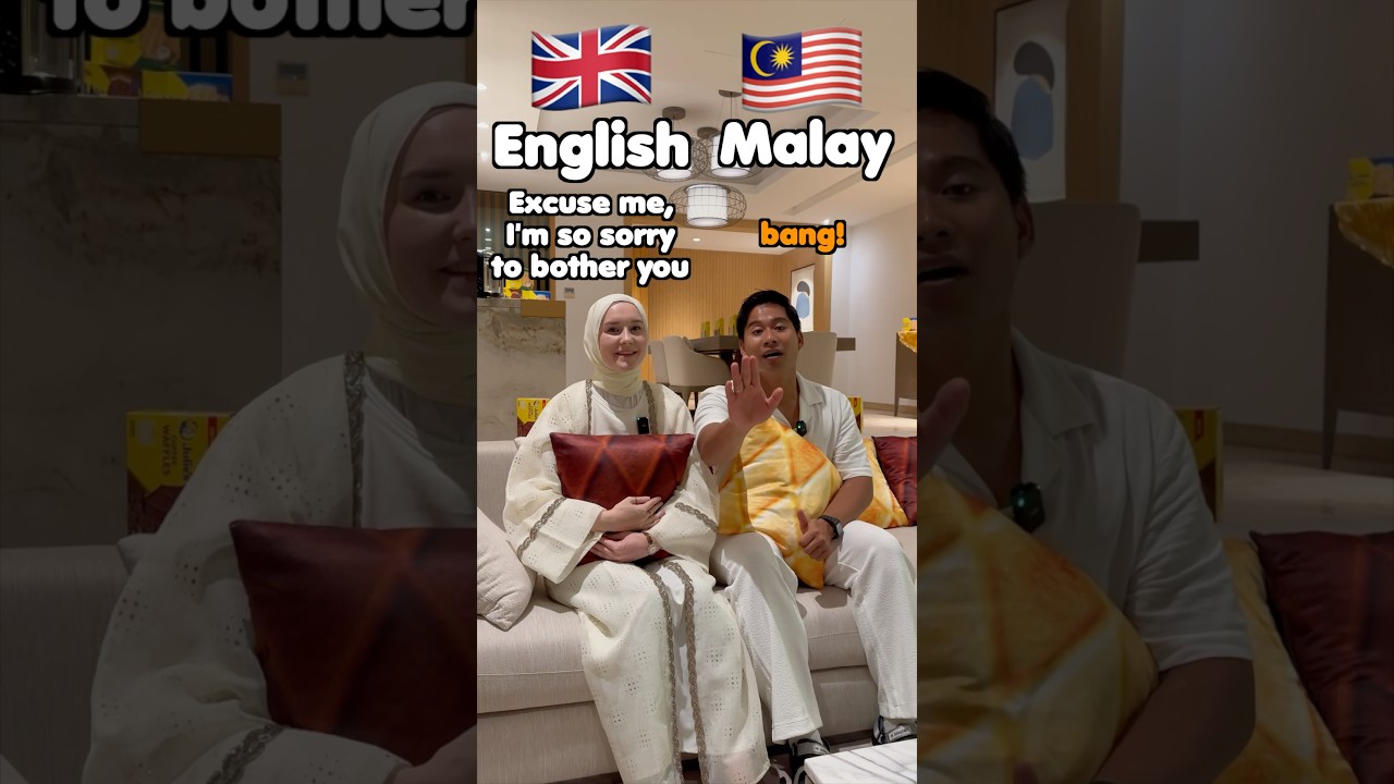 ENGLISH vs MALAY HOW to be POLITE 🤣🇲🇾🇬🇧