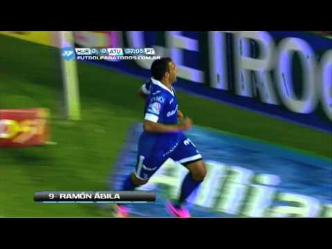 Gol de Ábila. Huracán 1 Atlético 0.Fecha 34.Torneo Primera B Nacional.Fútbol Para Todos