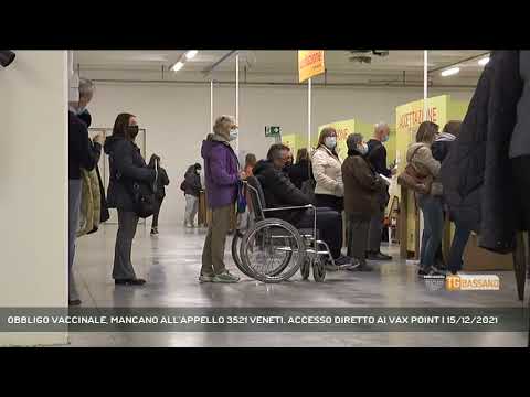 OBBLIGO VACCINALE, MANCANO ALL'APPELLO 3521 VENETI. ACCESSO DIRETTO AI VAX POINT | 15/12/2021