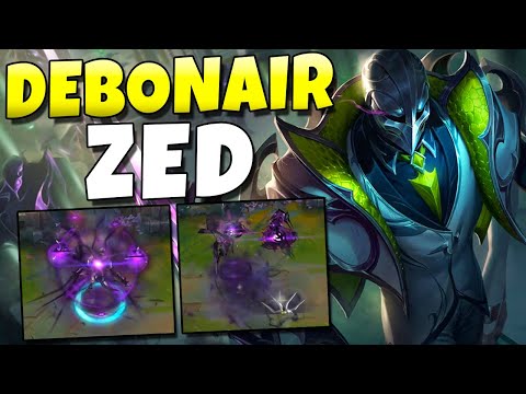New DEBONAIR ZED Is So NUTTY!! #1 Zed Skin EVER - League of Legends