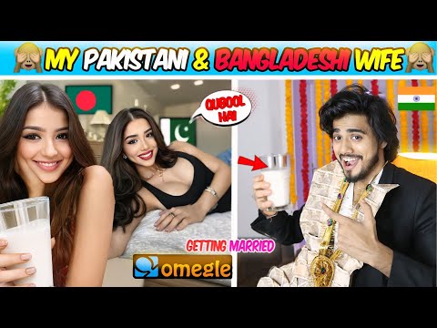 OMEGLE - My Wife From Pakistan & Bangladesh - Getting married with Bangladeshi Hindu? |Omegle India