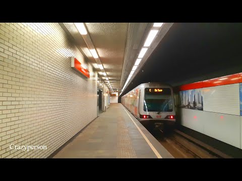 R-net RandstadRail RET Metro Rotterdam in March 2021
