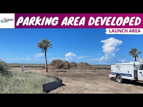 Parking Lot development at SpaceX Starbase Launch Site Boca Chica, TX