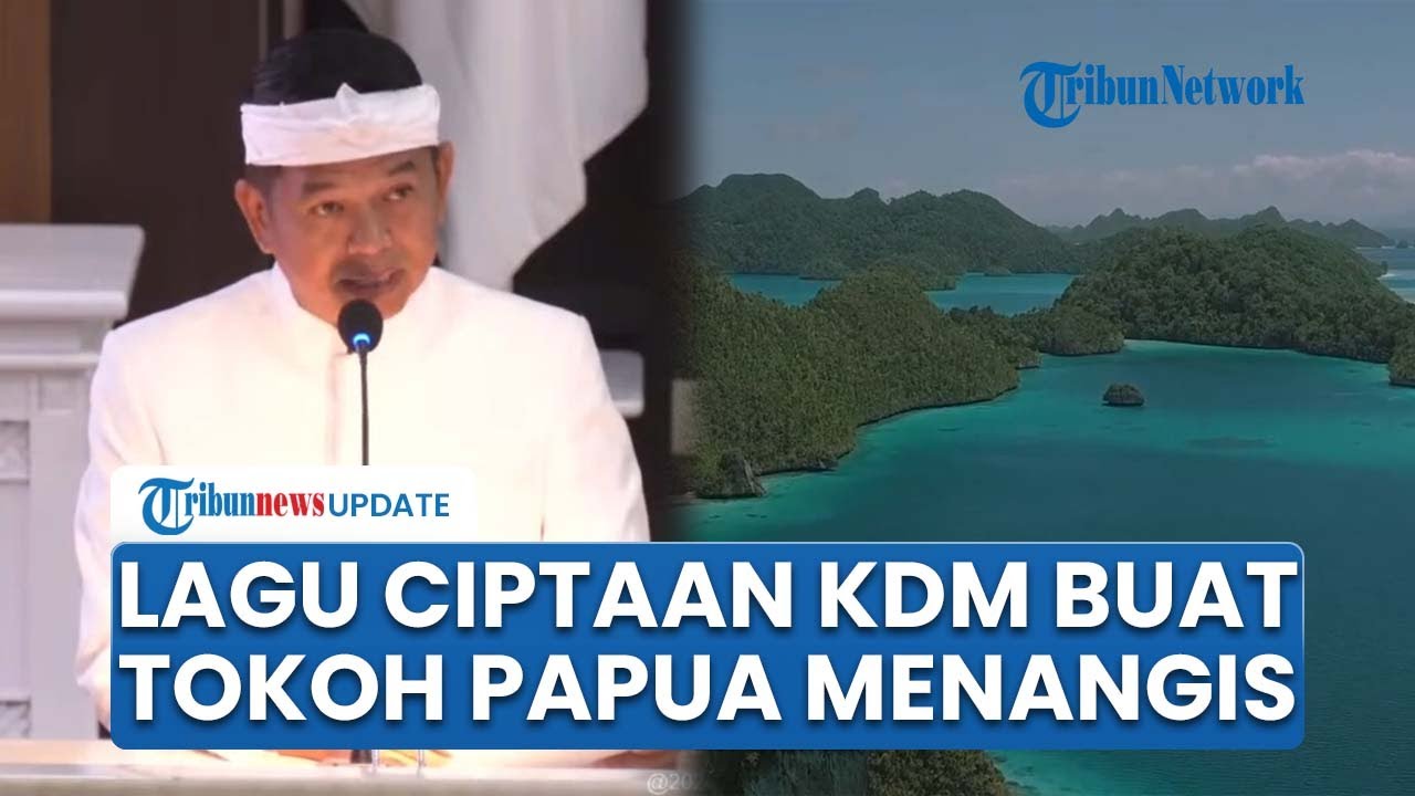 Dedi Mulyadi Ciptakan Lagu 'Surga di Tanah Papua' hingga Bikin Tokoh di Papua Menangis Terharu