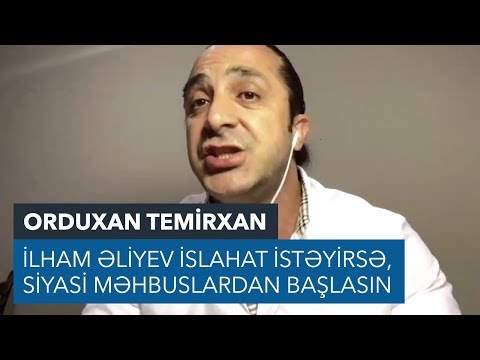 Orduxan Temirxan “Hamısını azad et!” kampaniyası haqda danışır