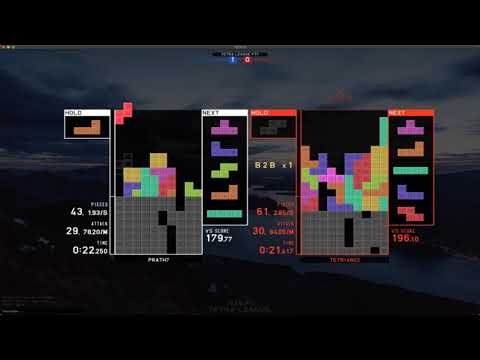 TETR.IO Tetra League - Now I beat an X rank in Tetra League!