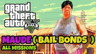 GTA 5 Bail Bonds (Maude) All 4 Missions & Bounty Locations | Strangers & Freaks