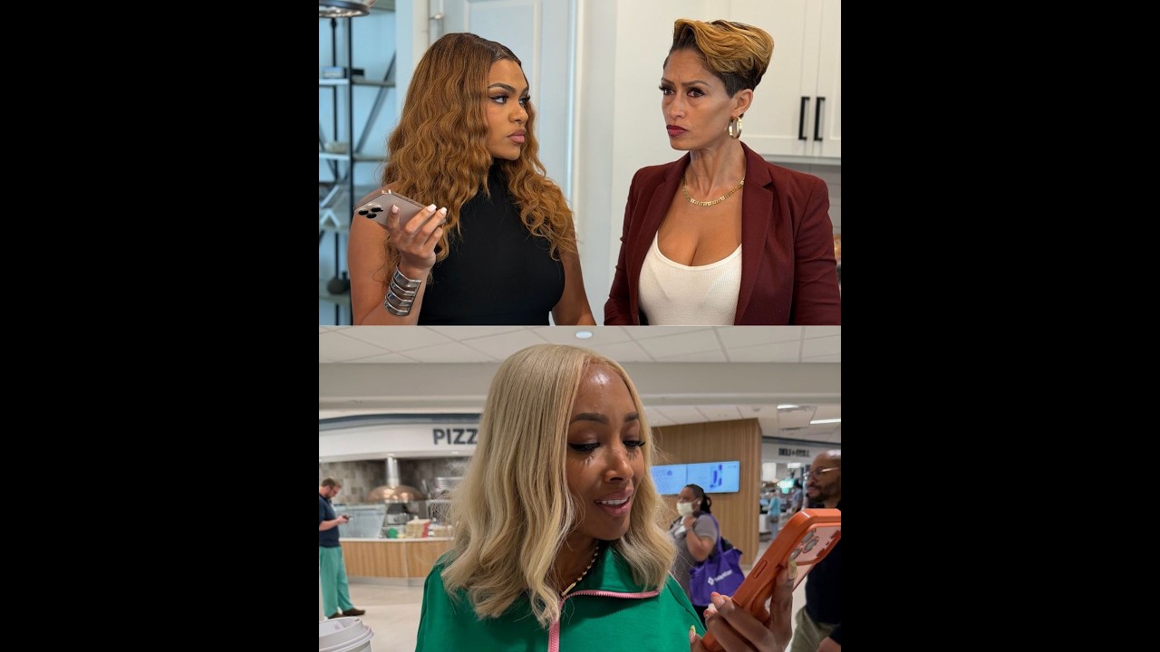 When Shayla ask Amber have she been stressing Anthony out!