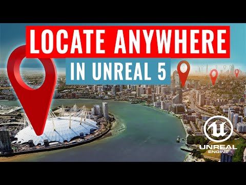 Accurately Locate anywhere in the world in 3D! (Unreal Engine and Google Maps)