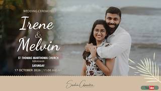 ❤️ Irene & Melvin | Holy Wedding Ceremony | St. Thomas Mar Thoma Church, Niranam