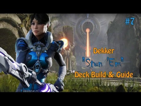 Paragon: Dekker || "Stun 'Em" Deck Build & Guide