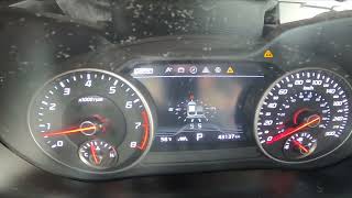 How to Enable or Disable Head-Up Display in Kia Stinger ( 2017 – now )