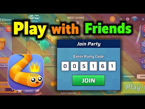 How To Play with Friends in Snake.io