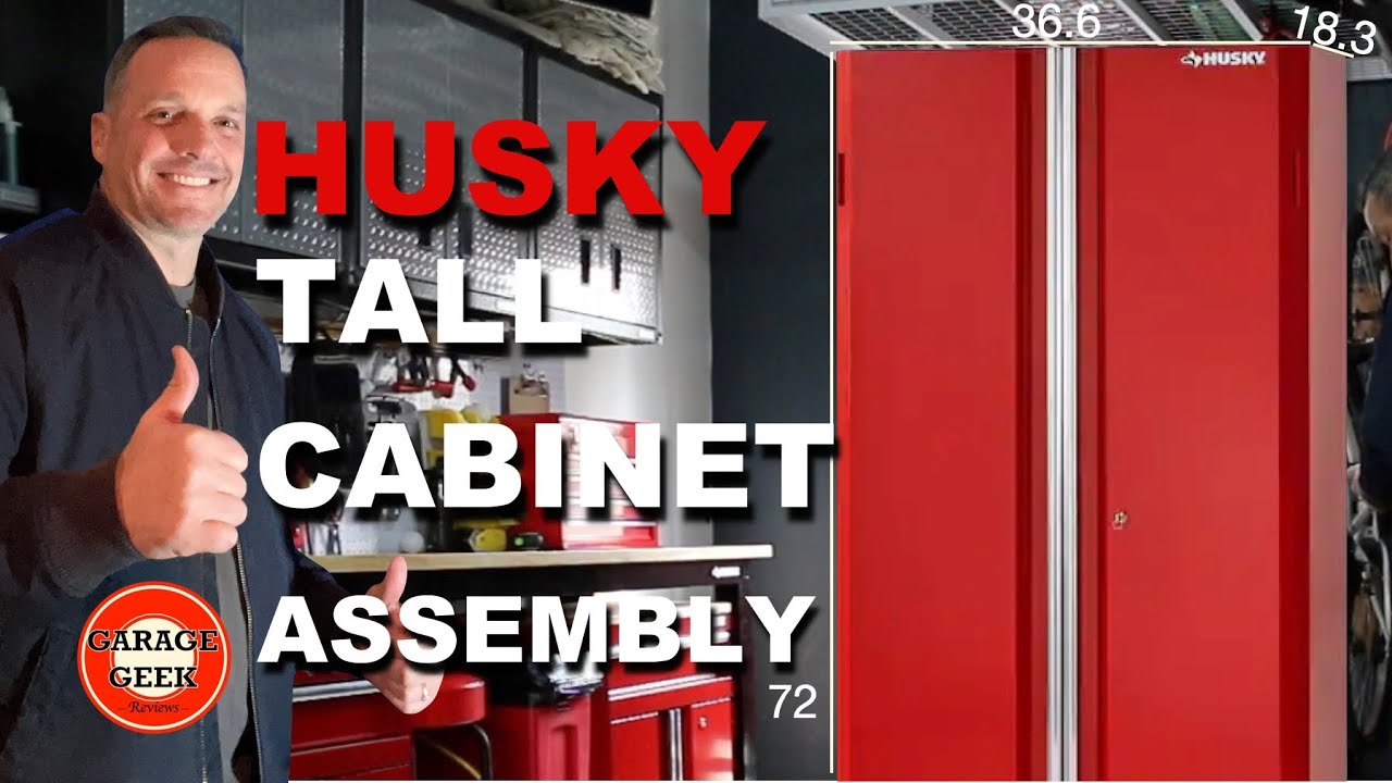 Husky Garage Cabinet | Easy Assembly