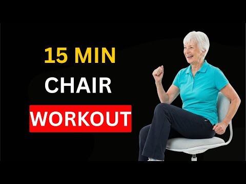 15 Minute Chair Exercises For Seniors Simple Seated Workout For Over 60s