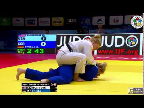 Judo 2015 Grand Slam Baku: Harrison (USA) - Thiele (GER) [-78kg] bronze