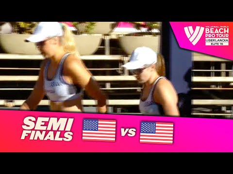 Hughes/Cheng vs. Nuss/Kloth - Semi Finals Highlights Uberlandia 2023 #BeachProTour
