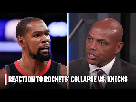 The Inside Guys react to Rockets vs. Knicks 🍿 Chuck says Houston won’t win against ELITE teams 👀