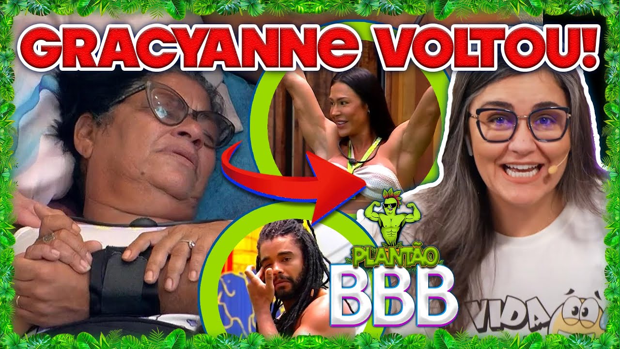 🔴BBB25: Volta de Gracyanne tem Delma pedindo pra sair, indireta, declaração p/ Belo e "Tá com Nada"