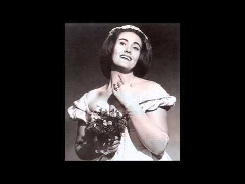 [1960 live] Joan Sutherland's first "Ah! non giunge uman pensiero"