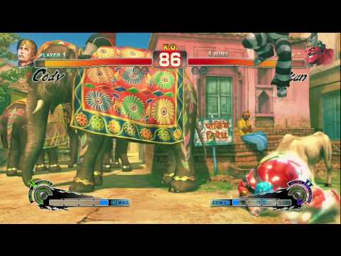 DBUK (Cody) vs Carpet (Hawk, Hakan, Honda) - Super SF4 Preview London
