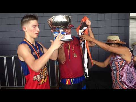 2017/18 NTFL Post Match Celebrations Under 16 Leverence Grand Final