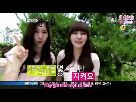 [Vietsub] A Pink - Road safety song (Jun 26, 2011) [ A Pink team]