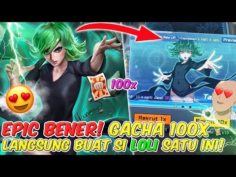 🌪️ EPIC BENER! GACHA LANGSUNG 100x BUAT SI LOLI SATU INI!!! TATSUMAKI DATANGLAH!! OPM The Strongest
