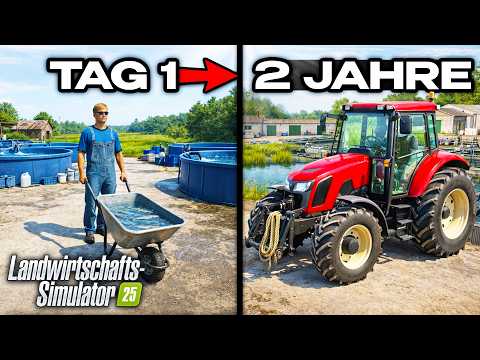 2 YEARS OF FARM DEVELOPMENT, starting from €0! Farming Simulator 25