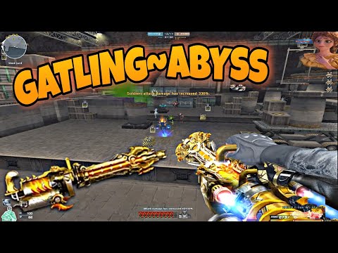 GATLING GUN-WILD SHOT ABYSS GOLD (Game Play) Death Trap |CrossFire Philippines| MonarchZombieV4