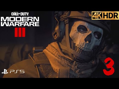 CALL OF DUTY MODERN WARFARE 3 PS5 Walkthrough Gameplay Part 3 (4K 60FPS) No Commentary